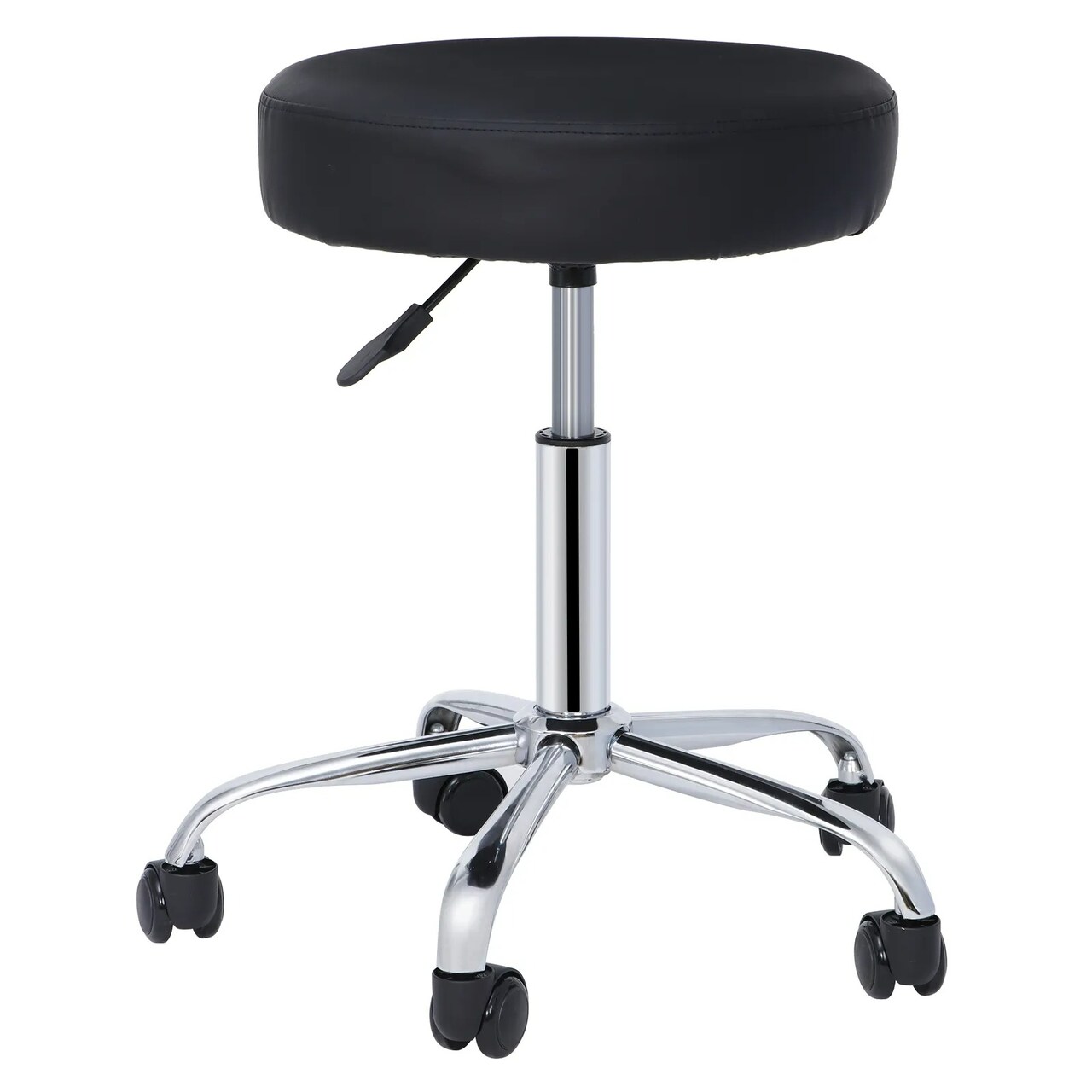 Adjustable Height Hydraulic Swivel Stool Spa Salon Chair Stool Cozy Thick Pad